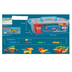 GENERICO - Juguete caja lego armables 60unds