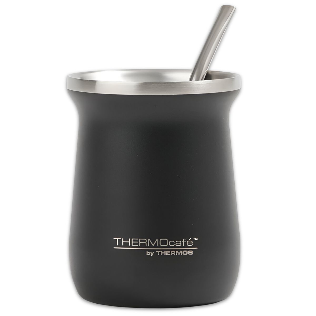 THERMOS - Vaso Mug Térmico para Mate Inox 260ML Granite Dark Edition