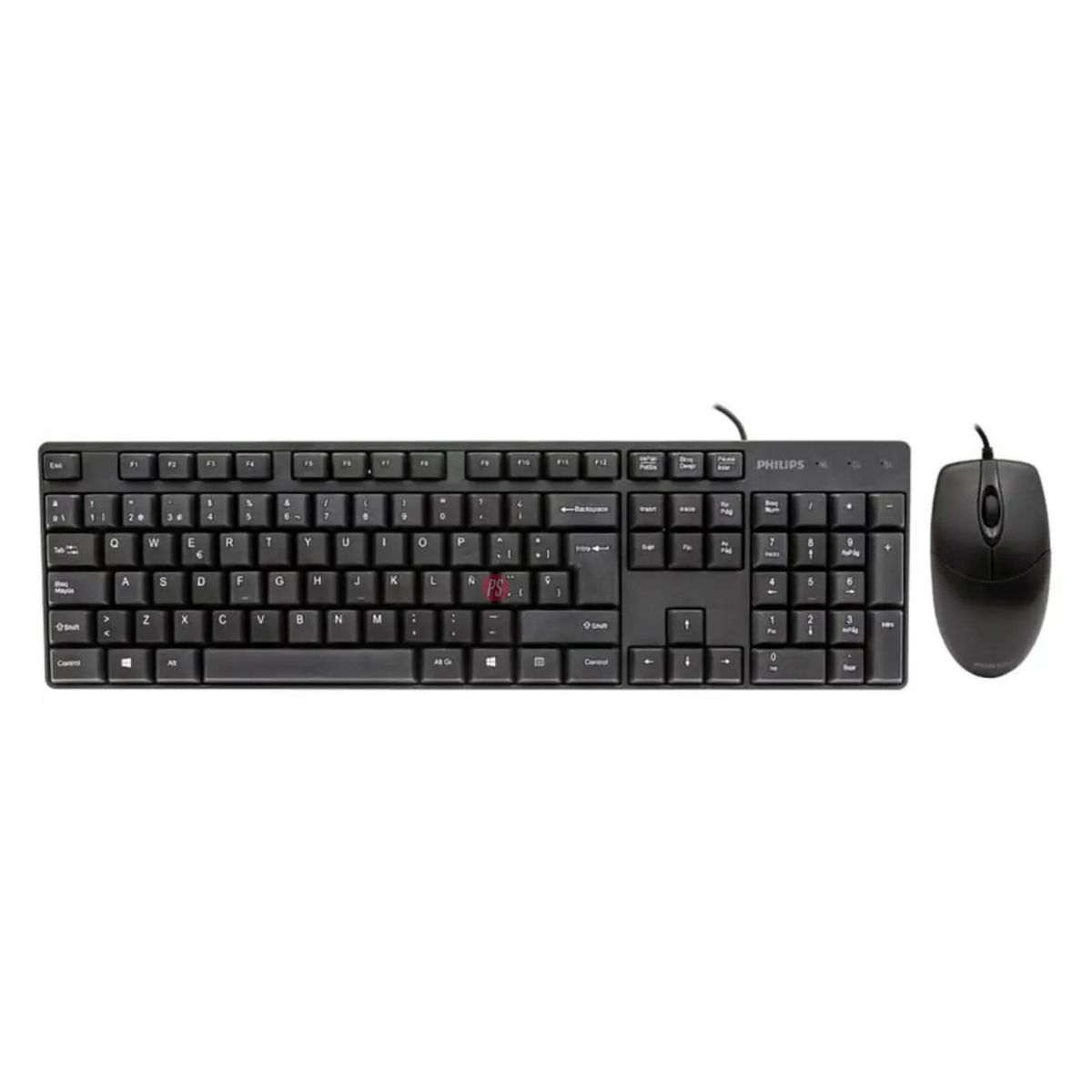 PHILIPS - Kit Teclado Y Mouse Inalámbrico Philips SPT6254 - PS
