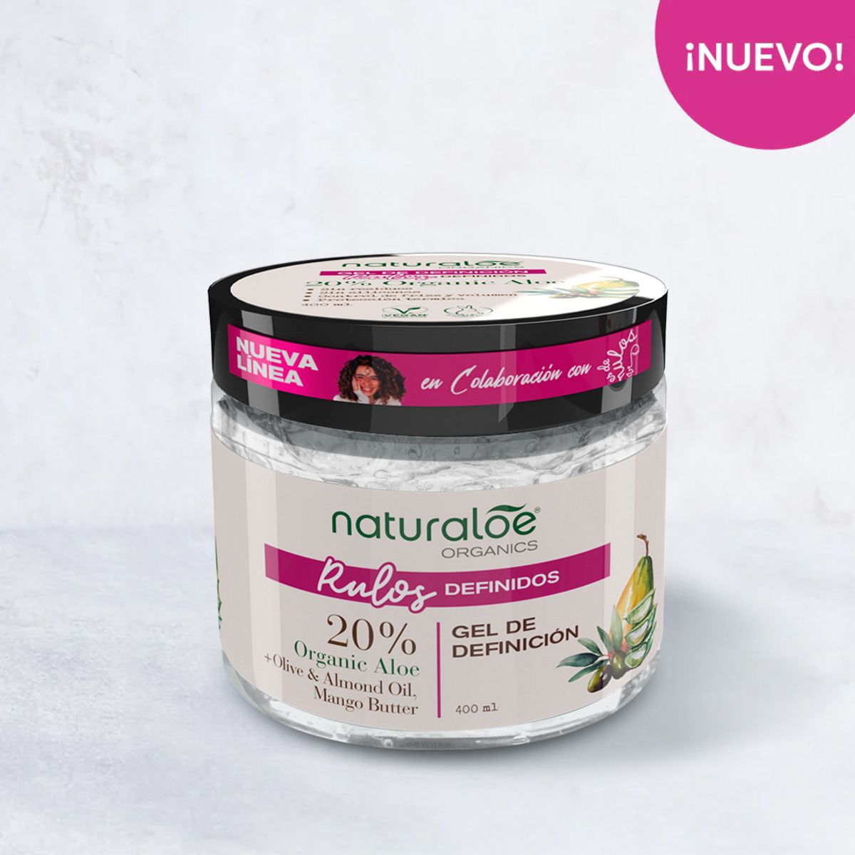 NATURALOE - Gel de Rulos Definidos Naturaloe 400ml