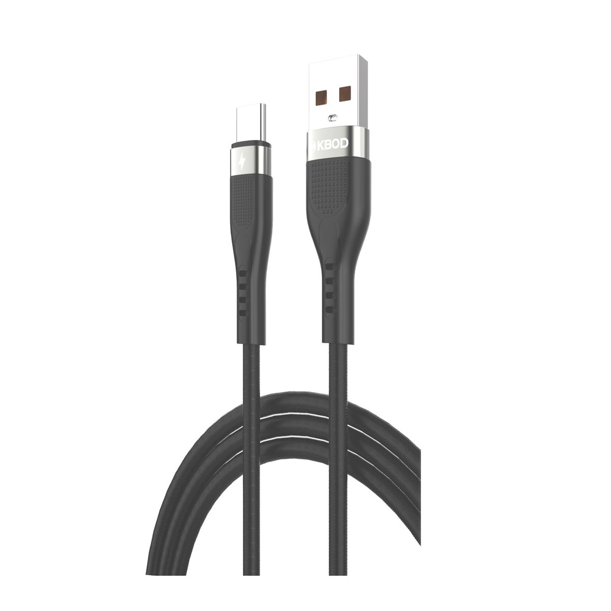 KBOD - Cable Para Carga y Datos Usb Tipo C Kbod Cbo69 1 Metro 12W Negro