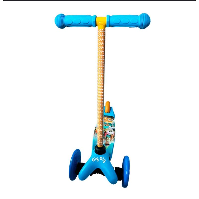 GENERICO - Patinete de 3 ruedas para niños en color azul OLY OLY