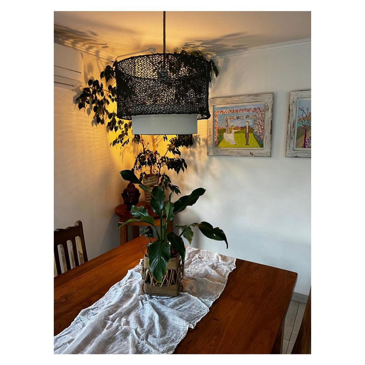 CAROLD STEVENS - Lámpara Colgante Bolonia Acero