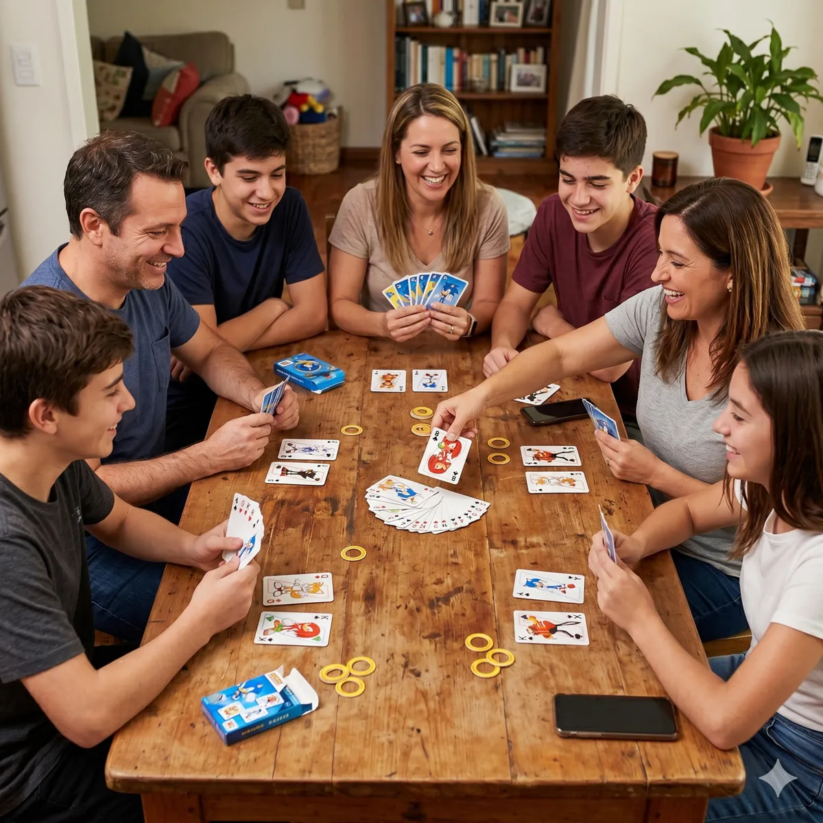 SONIC - Juego de Mesa Naipe Inglés - Sonic