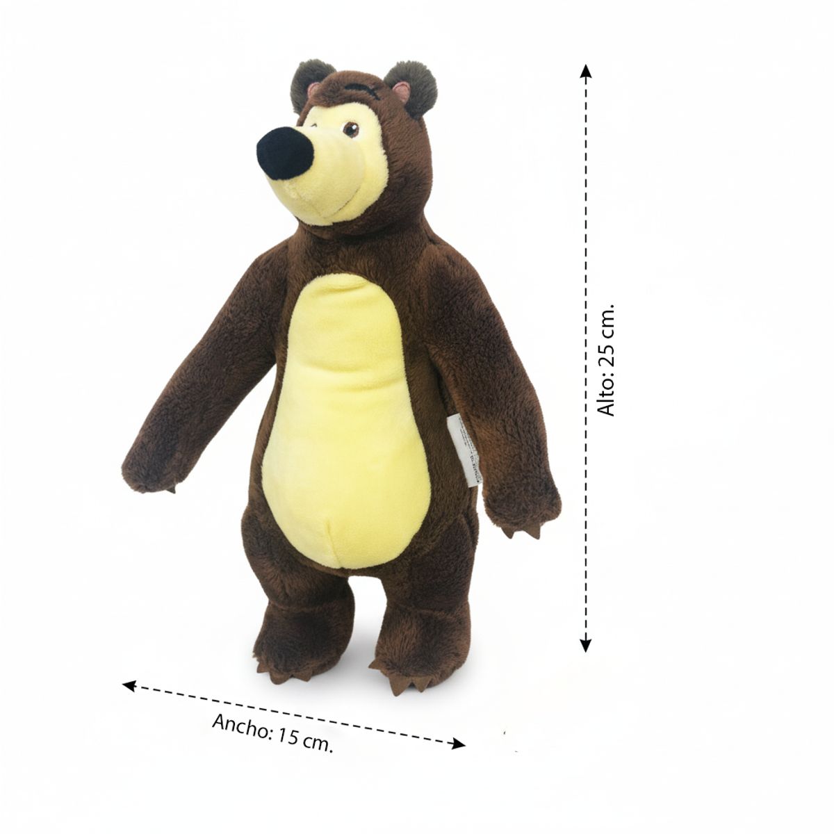 MASHA Y EL OSO - Peluche Oso - Masha y el Oso