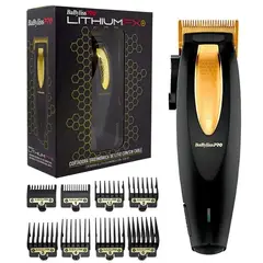 BABYLISS PRO - Maquina Cortadora Clipper FX673 Lithium Gold Black