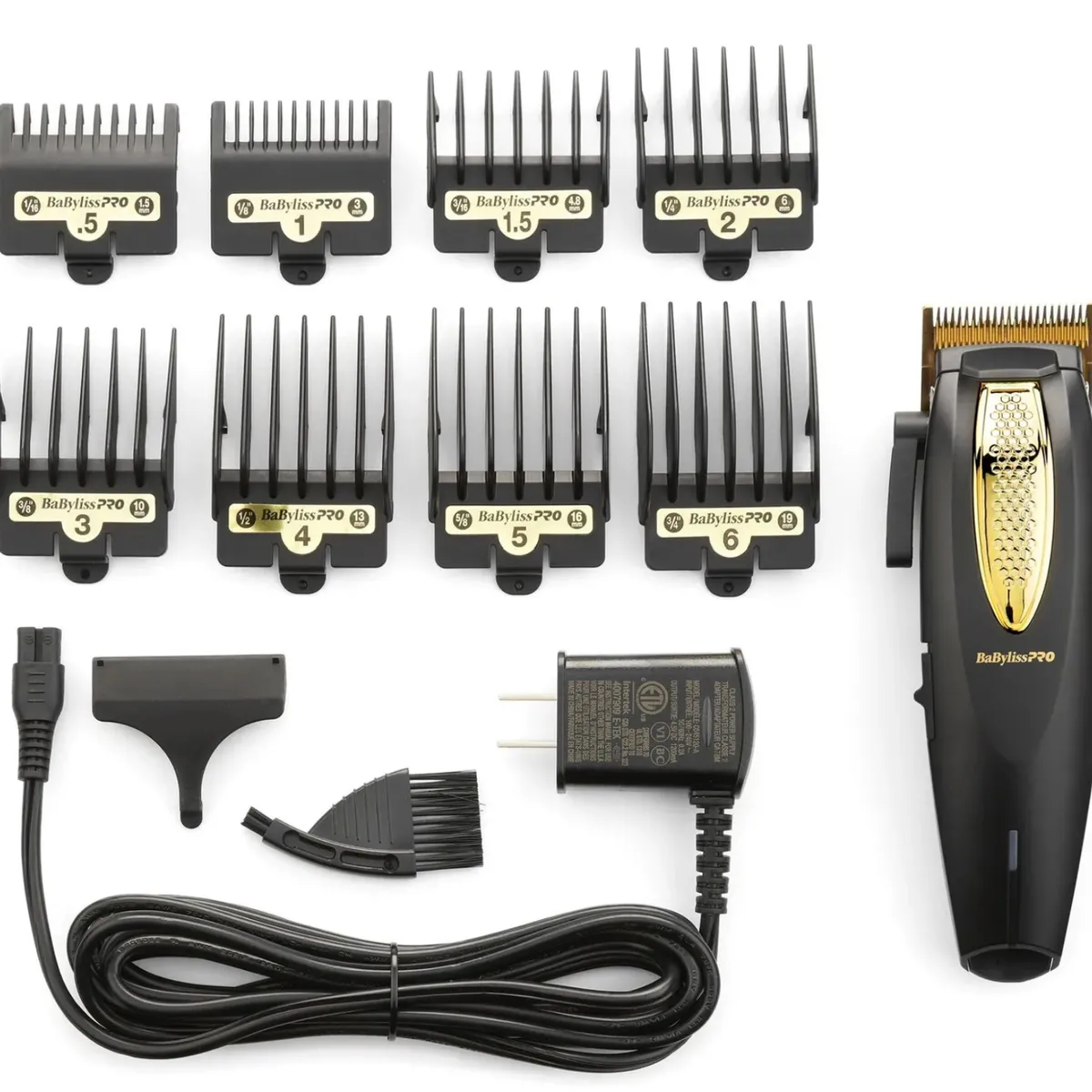 BABYLISS PRO - Maquina Cortadora Clipper FX673 Lithium Gold Black