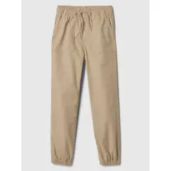 GAP - Pantalón Niño Jogger Twill Café