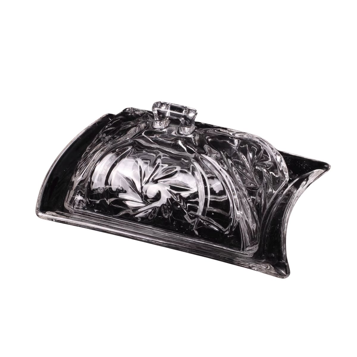 HOMESTAR - Mantequillera Vidrio con Tapa