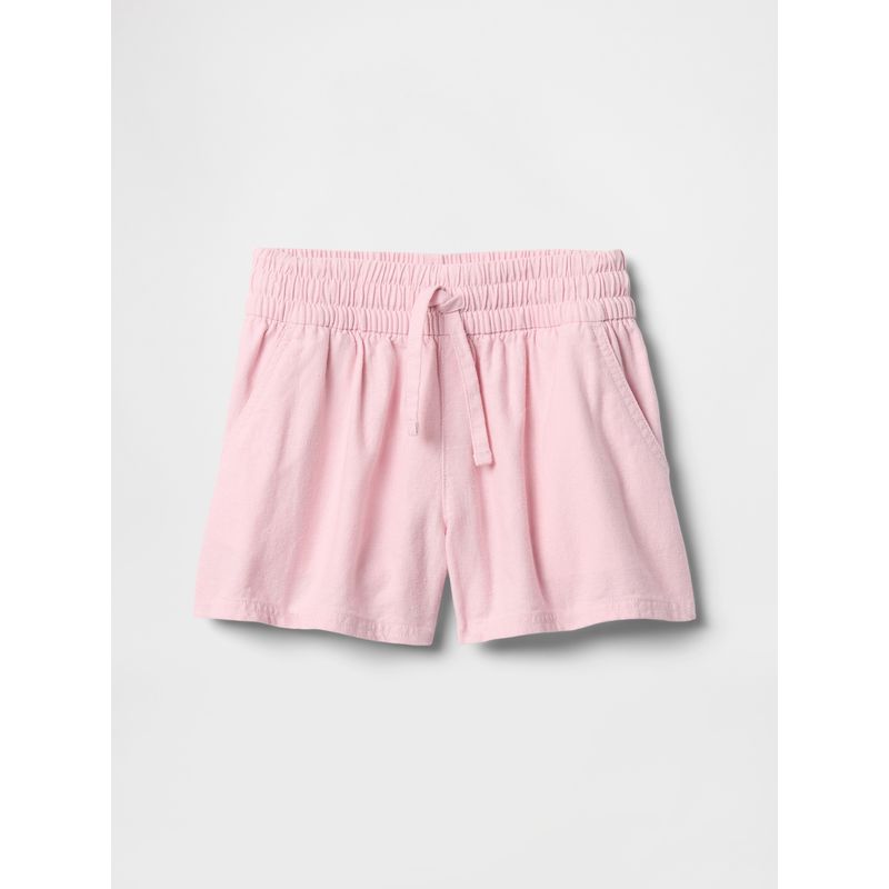 GAP - Short Niña Woven Pull-On Rosado Gap