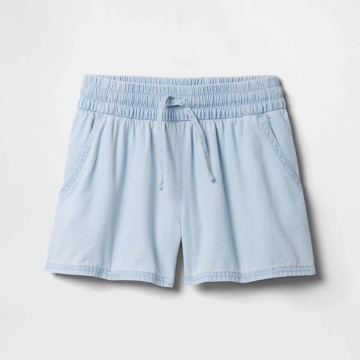 GAP - Short Niña Woven Pull-On Azul Gap