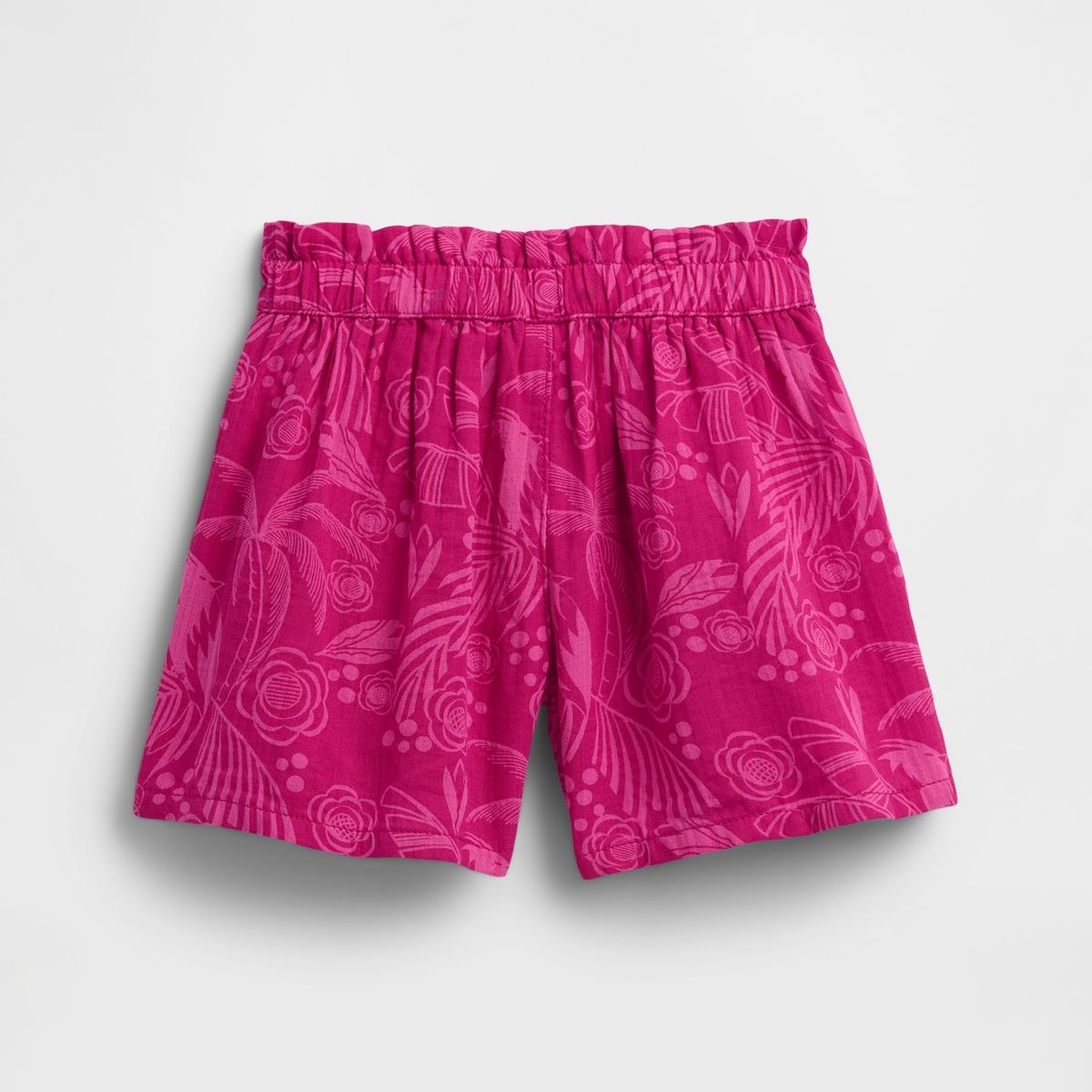 GAP - Short Niña Woven Print Rosado Gap
