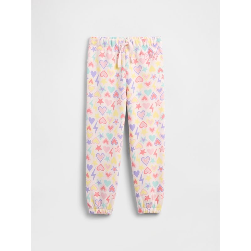 GAP - Pantalón De Buzo Toddler Niña Logo Pull-On Print Multicolor Gap
