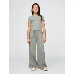 GAP - Pantalón Niña Baggy Easy Verde