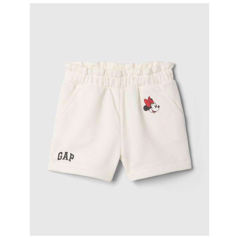 GAP - Short Toddler Niña Minnie Blanco Gap