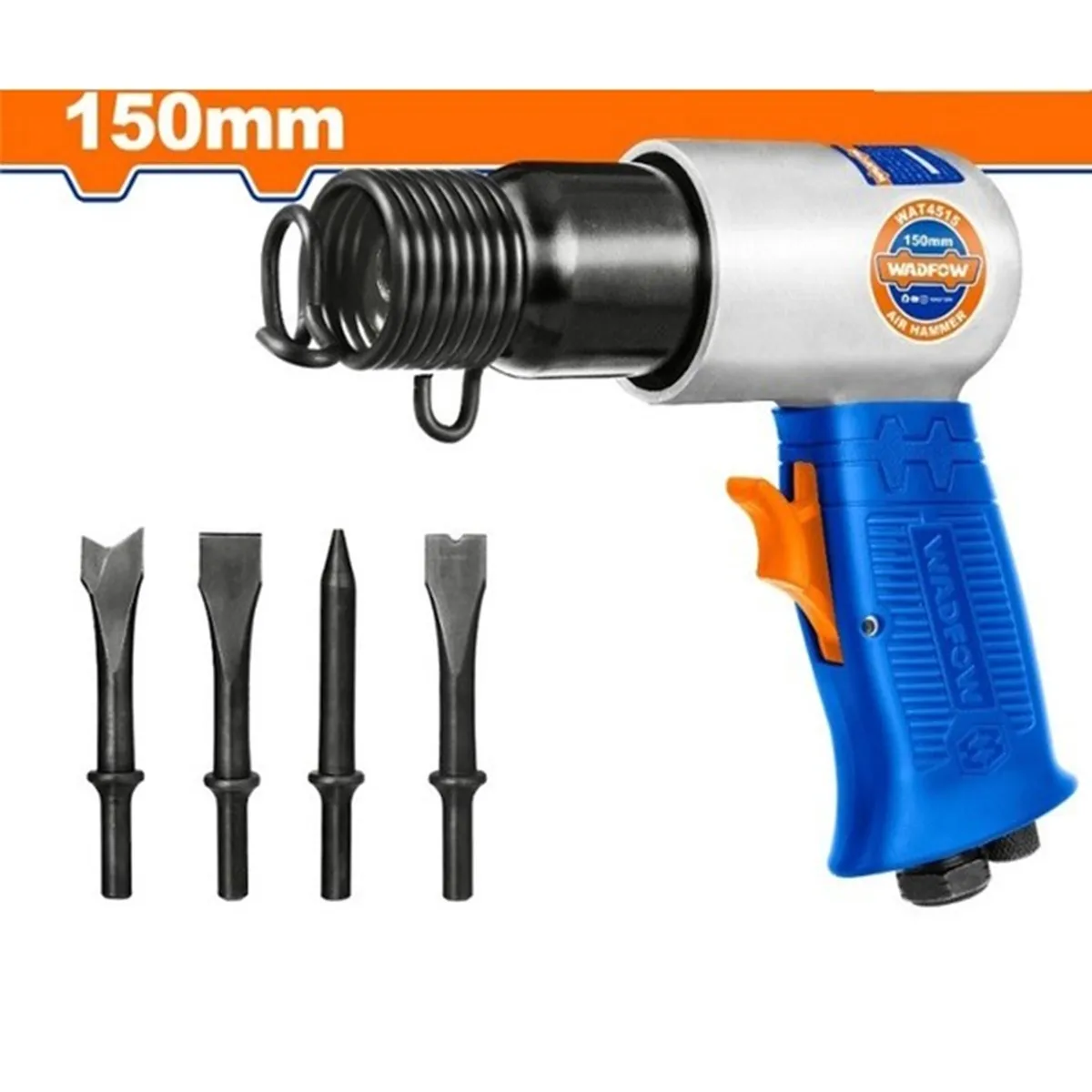 WADFOW - Martillo Neumático De 150 Mm Wadfow Wat4515 + Accesorios
