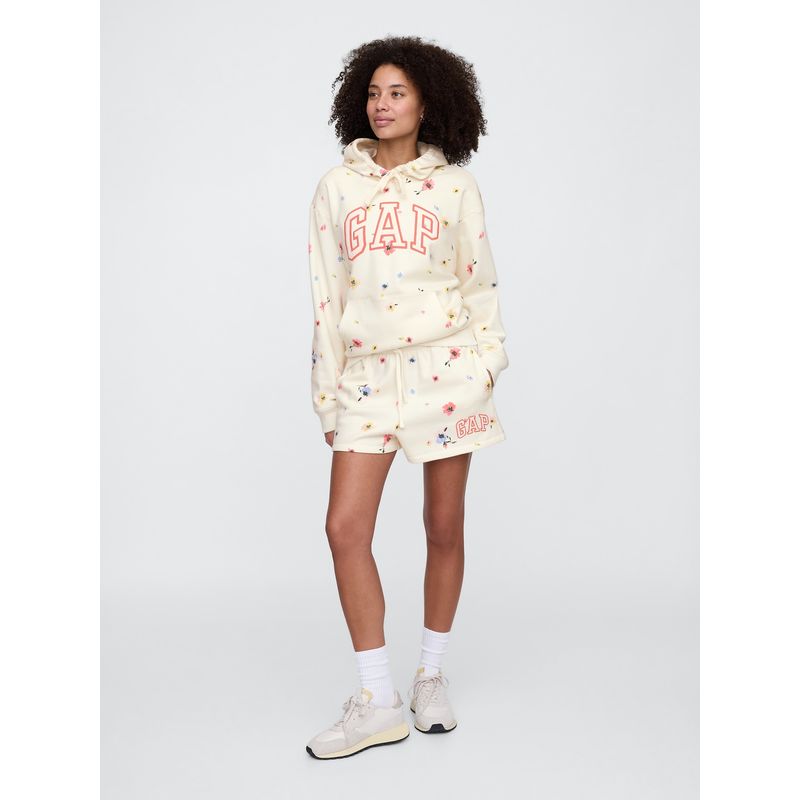 GAP - Short Mujer Logo Blanco Gap