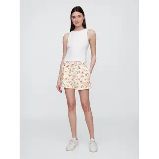 GAP - Short Mujer Logo Heritage Rojo