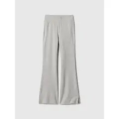 GAP - Calzas Niña Flare Jersey Gris