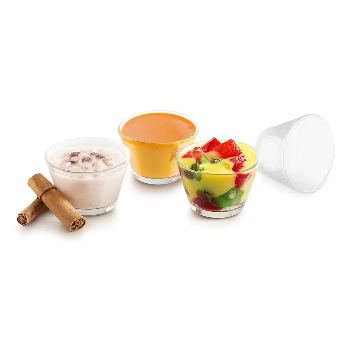 LUMINARC - Set 6 Mini Bowl Para Postres Flanera De Vidrio 150ml
