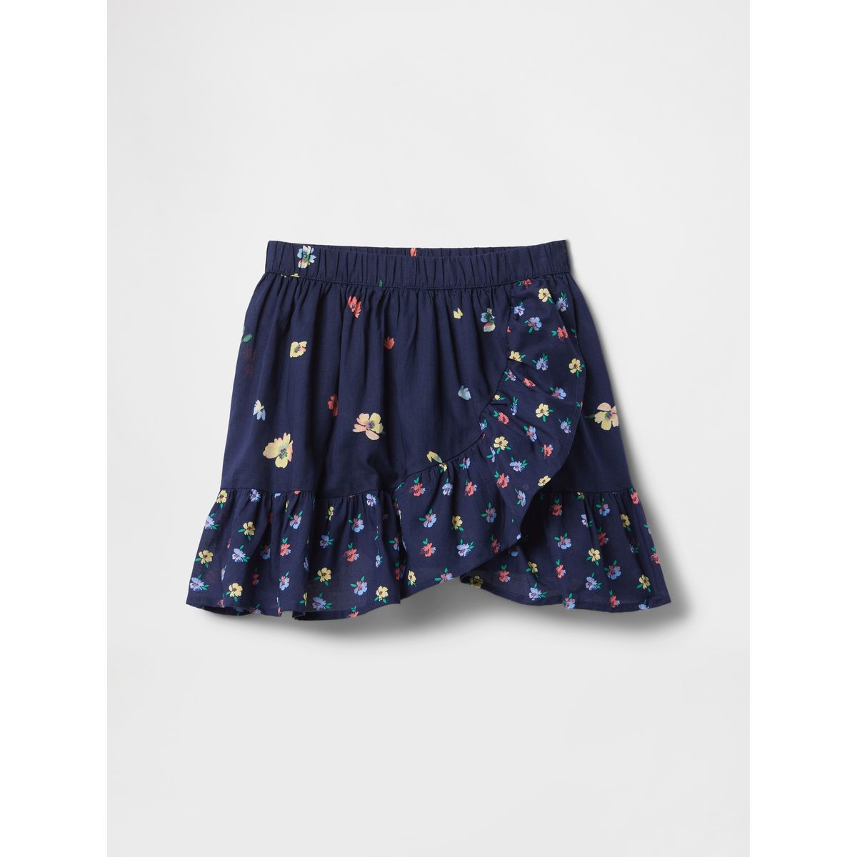 GAP - Falda Short Niña Vuelos Azul Gap