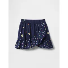 GAP - Falda Short Niña Vuelos Azul