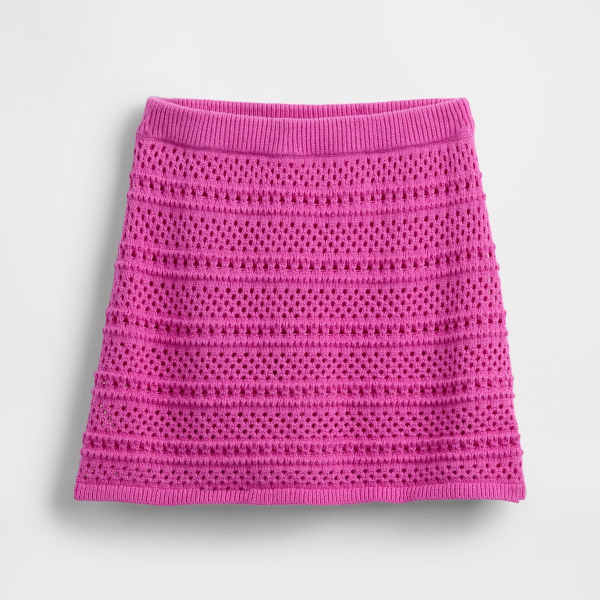 GAP - Falda Short Niña Gap Crochet Morado