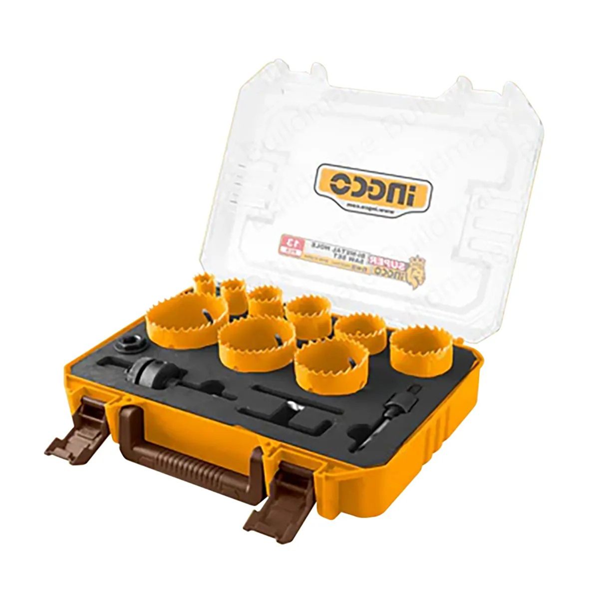 INGCO - Set 13 Pz Sierra Copa Bi-metal Ingco 19-64 Mm Maleta Akh0132