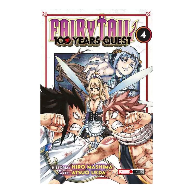 PANINI CHILE - Fairy Tail - 100 Years Quest N°4