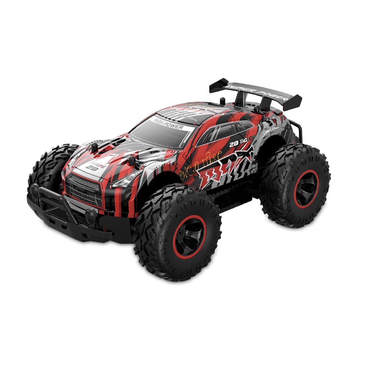 ULTRAX - Juguete Auto a Control Remoto con Batería Recargable 36 cm