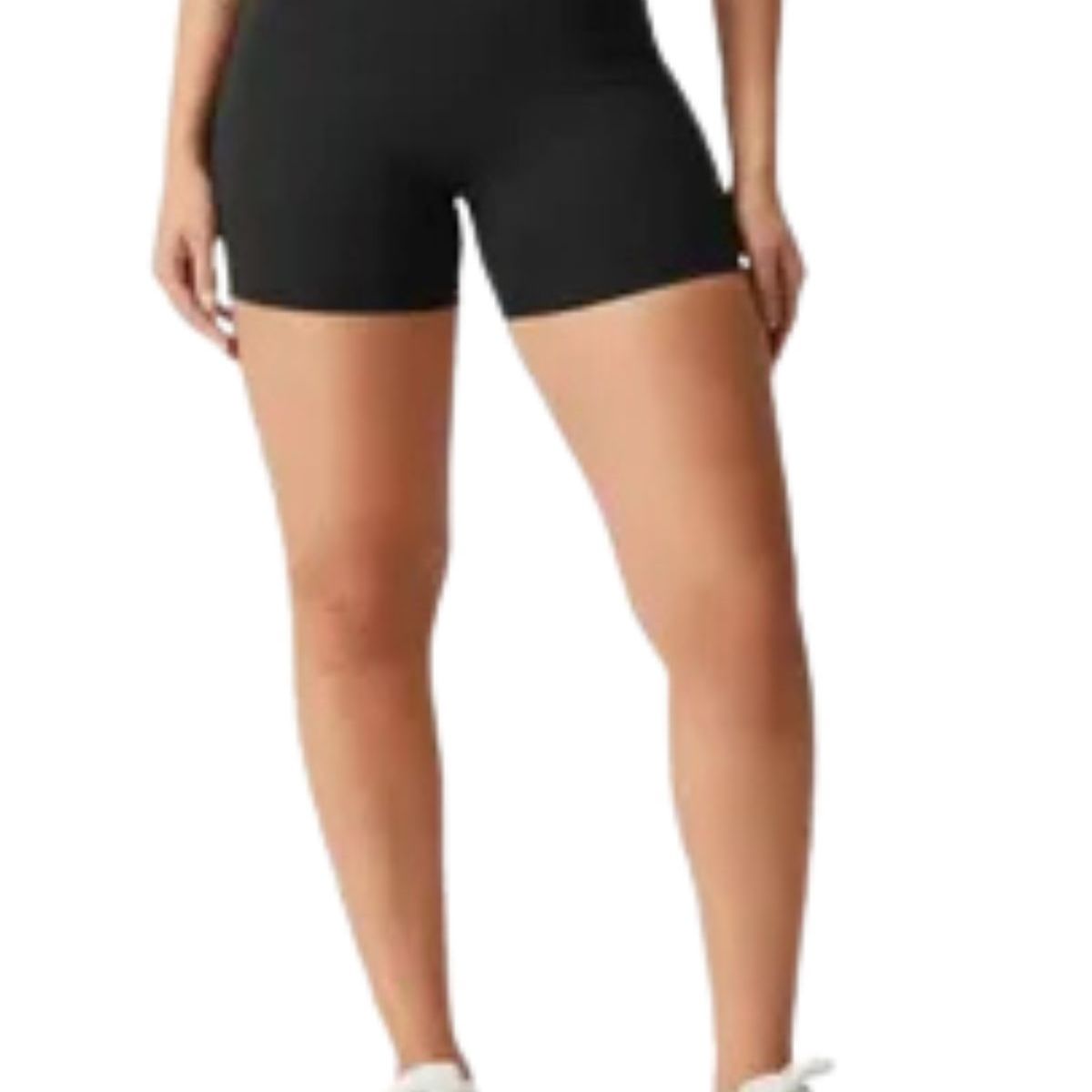 LOOK SHOP - Short Algodón Corto. Tipo Calza, Mujer. Gym. Colegio 485