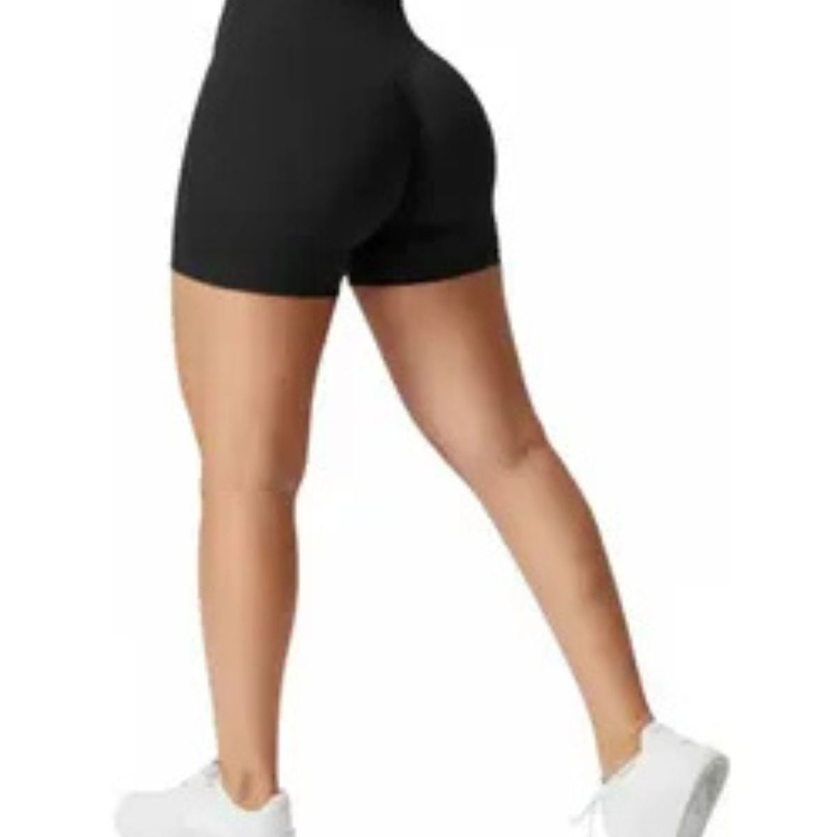 LOOK SHOP - Short Algodón Corto. Tipo Calza, Mujer. Gym. Colegio 485