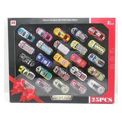 GENERICO - Juguete caja 25 mini autos modelos aleatorios