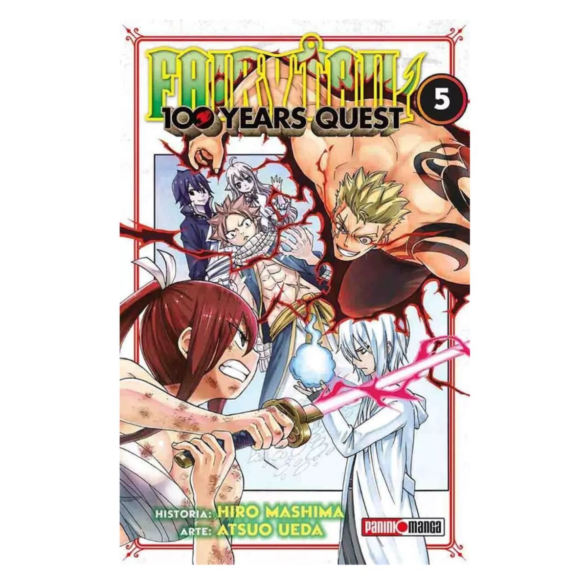 PANINI CHILE - Fairy Tail - 100 Years Quest N°5