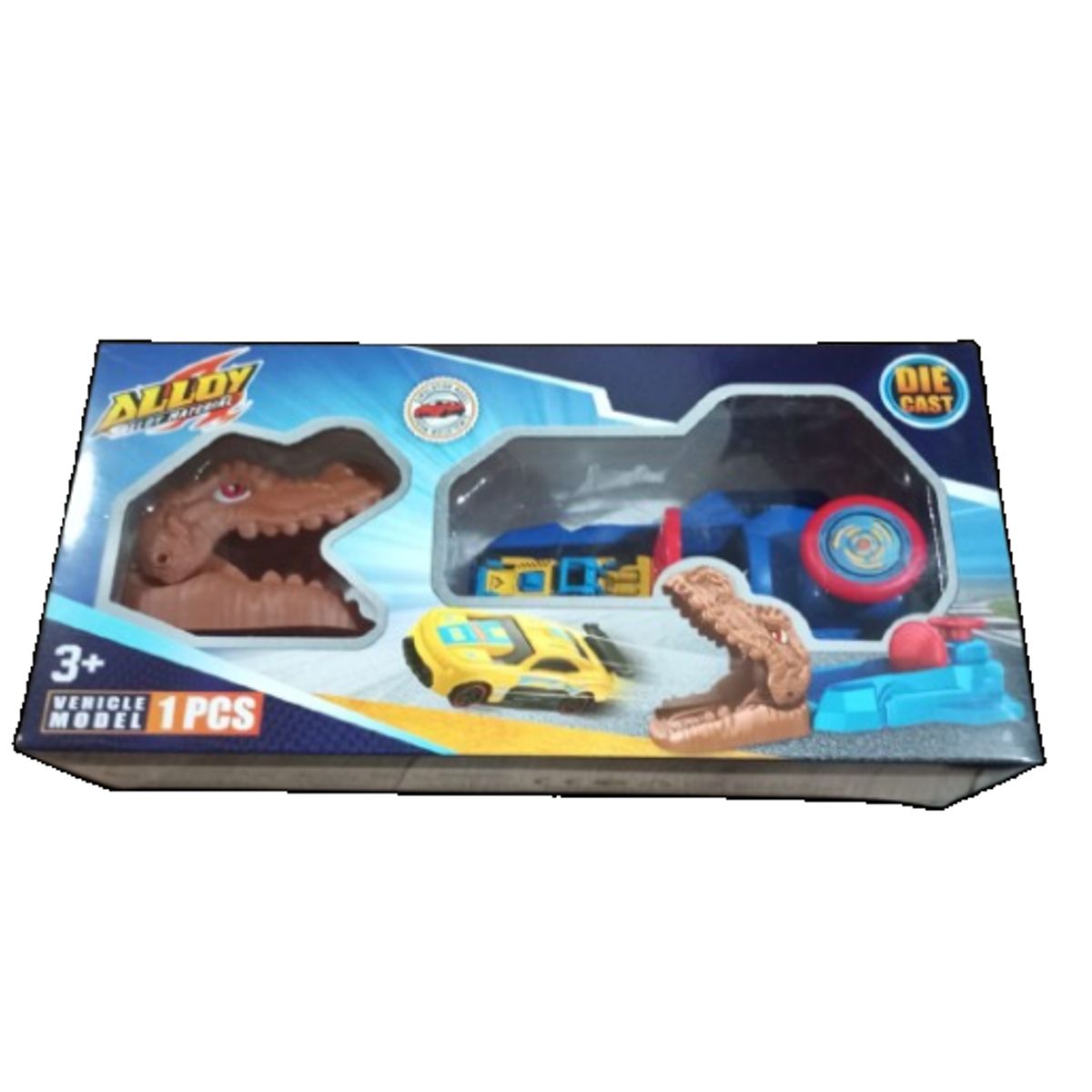 GENERICO - Juguete dinosaurio con auto para niños