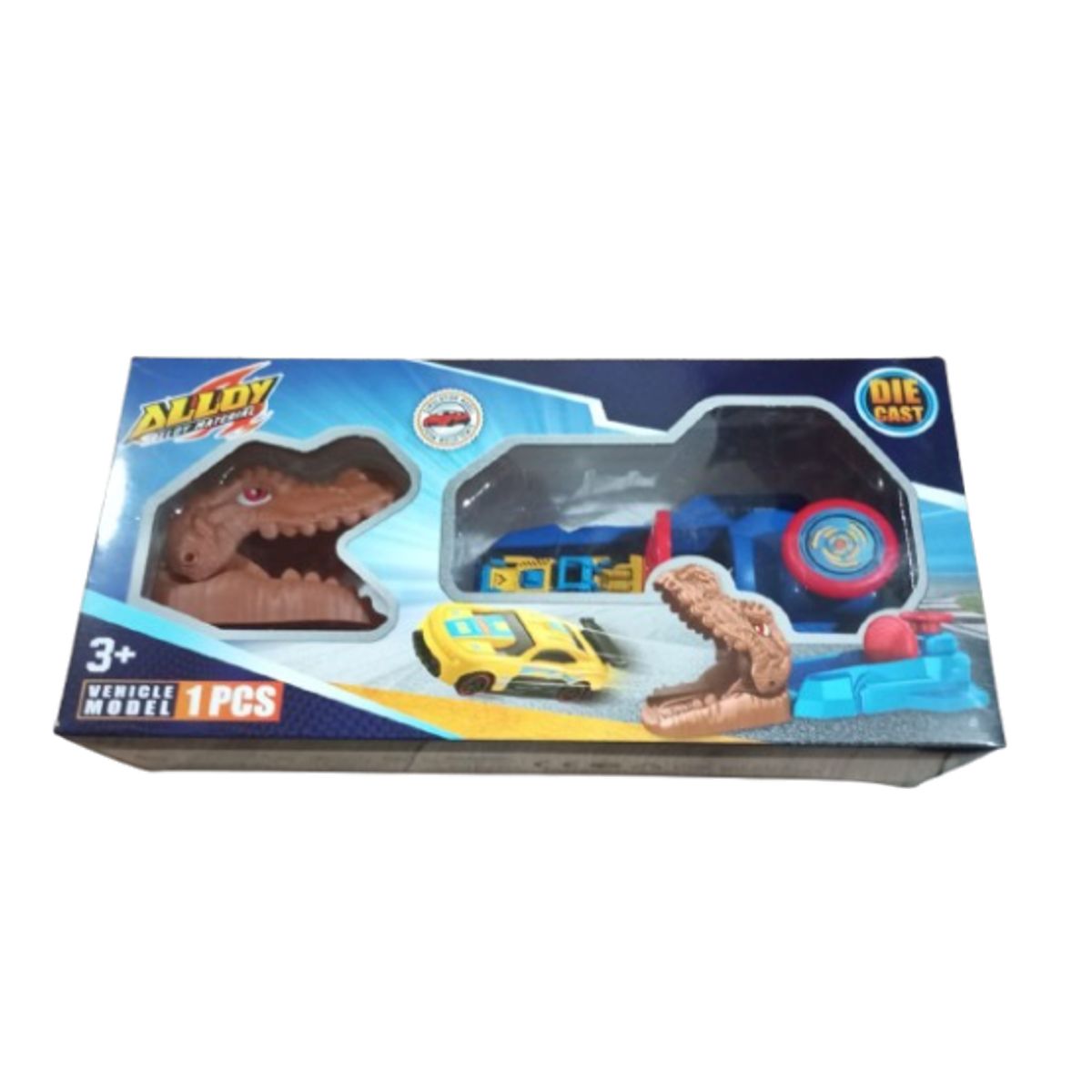 GENERICO - Juguete dinosaurio con auto para niños