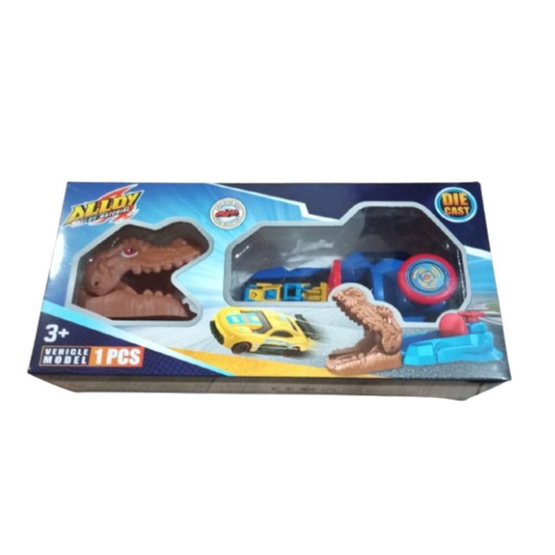 GENERICO - Juguete dinosaurio con auto para niños