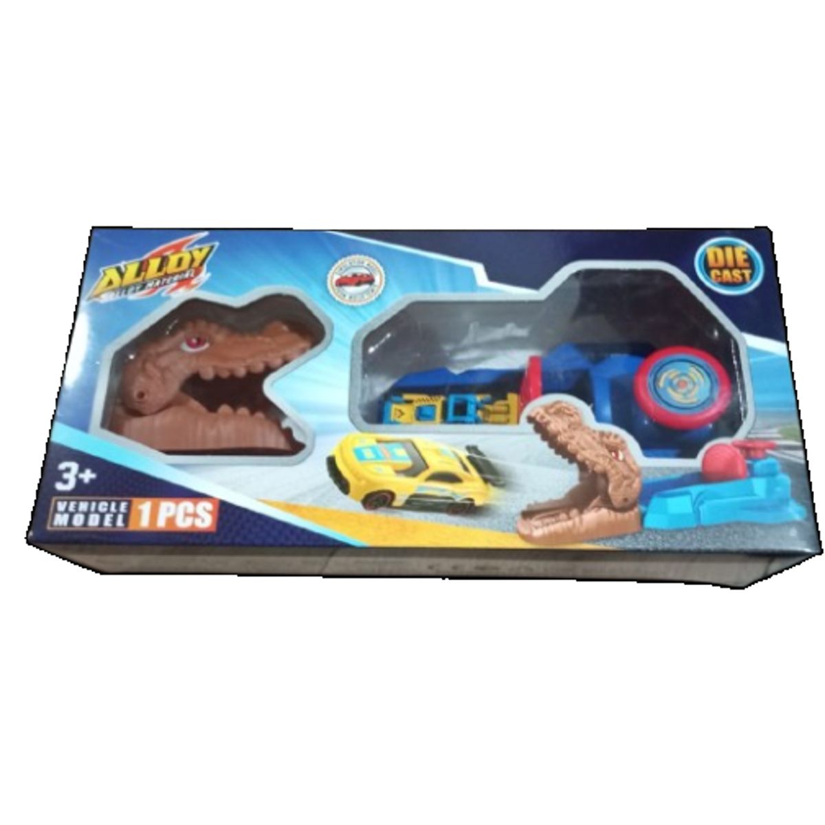 GENERICO - Juguete dinosaurio con auto para niños