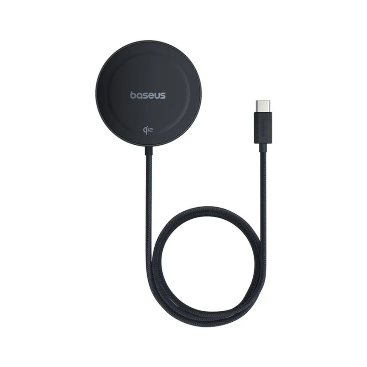 BASEUS - Cargador inalámbrico Qi2 Baseus Mini4 Universal Explorer 15W Negro