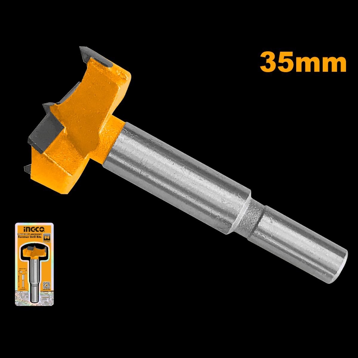 INGCO - Broca Forstner Para Madera 35 Mm Ingco Adcs3501