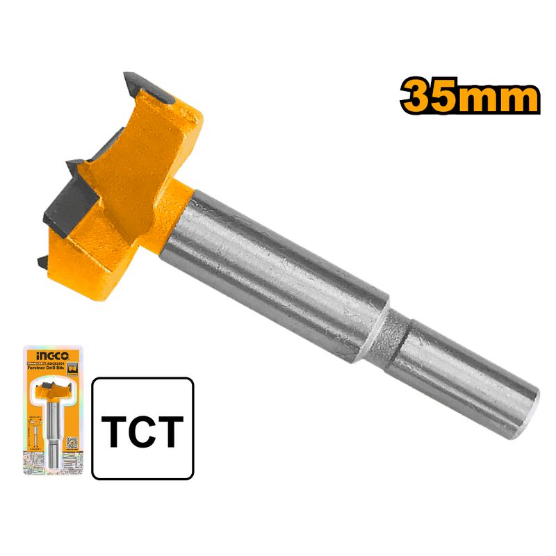 INGCO - Broca Forstner Para Madera 35 Mm Ingco Adcs3501