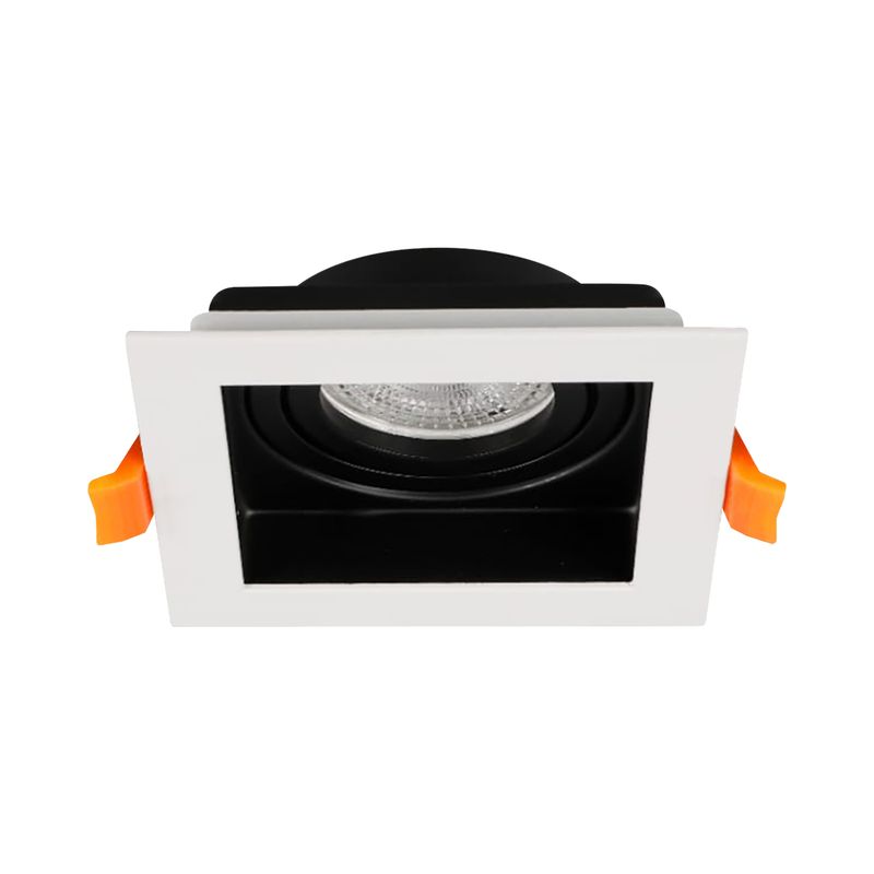 TECHNOLAMP - Foco Embutido Puzzle Technolamp Simple Gu10 Evo G2 Blanco