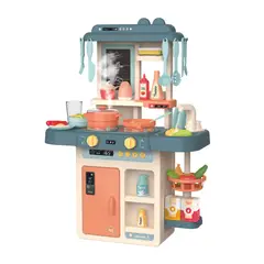 SWEET HOME - Cocina Vapor Real 42 Accesorios Mini Chefs Niños