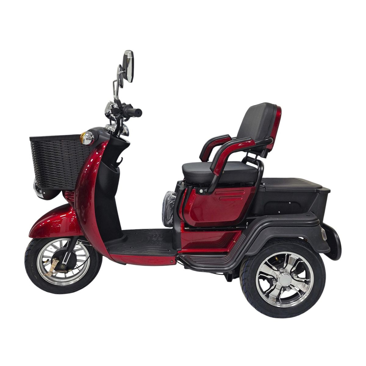 LEKO - Triciclo Eléctrico LEKO Modelo XGSY Color ROJO