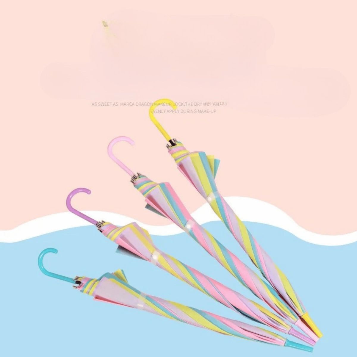 HOMESTAR - Paraguas Colores Pasteles