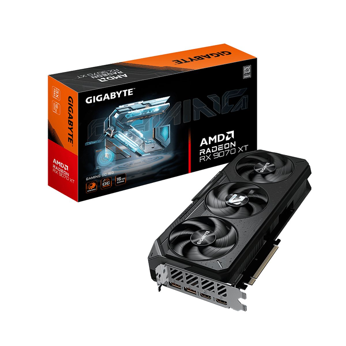 GIGABYTE - Tarjeta de Video  - Gigabyte Radeon RX 9070 XT GAMING OC 16G