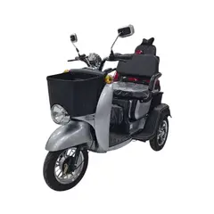 LEKO - Triciclo Eléctrico Modelo XGSY Color GRIS
