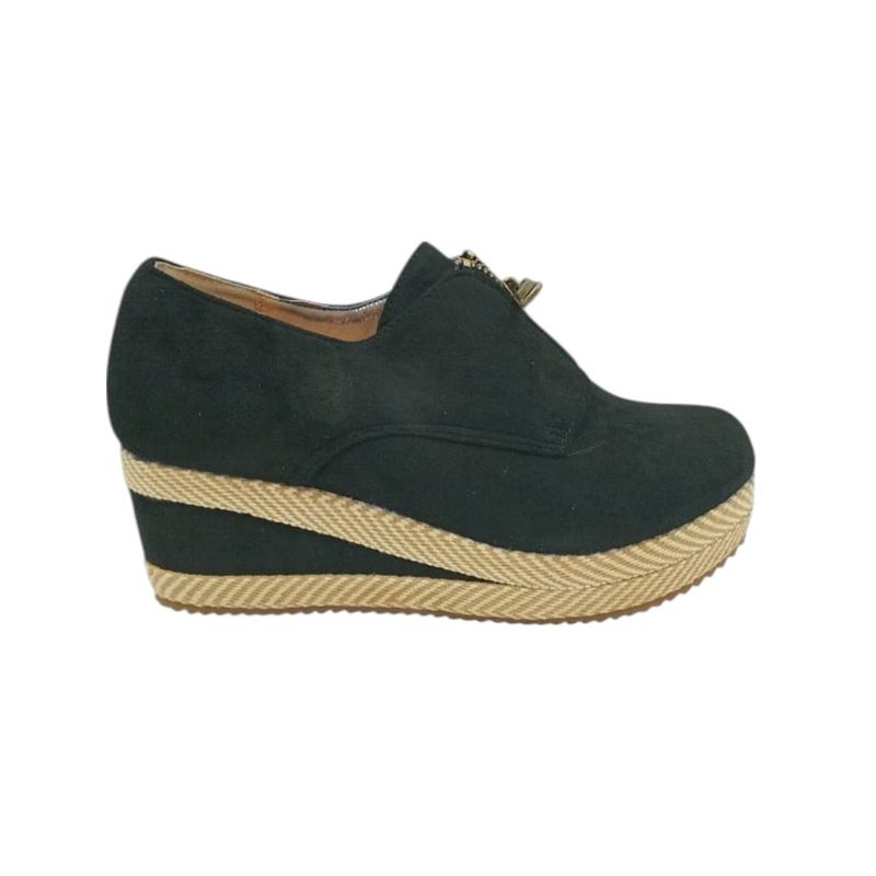 HERIEL - Zapato Panchita Negro Mujer