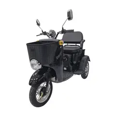 LEKO - Triciclo Eléctrico Modelo XGSY Color NEGRO