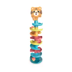 BENIC BABY - Torre Espiral con Aro de Básquetbol y 7 Pelotas Cascabel